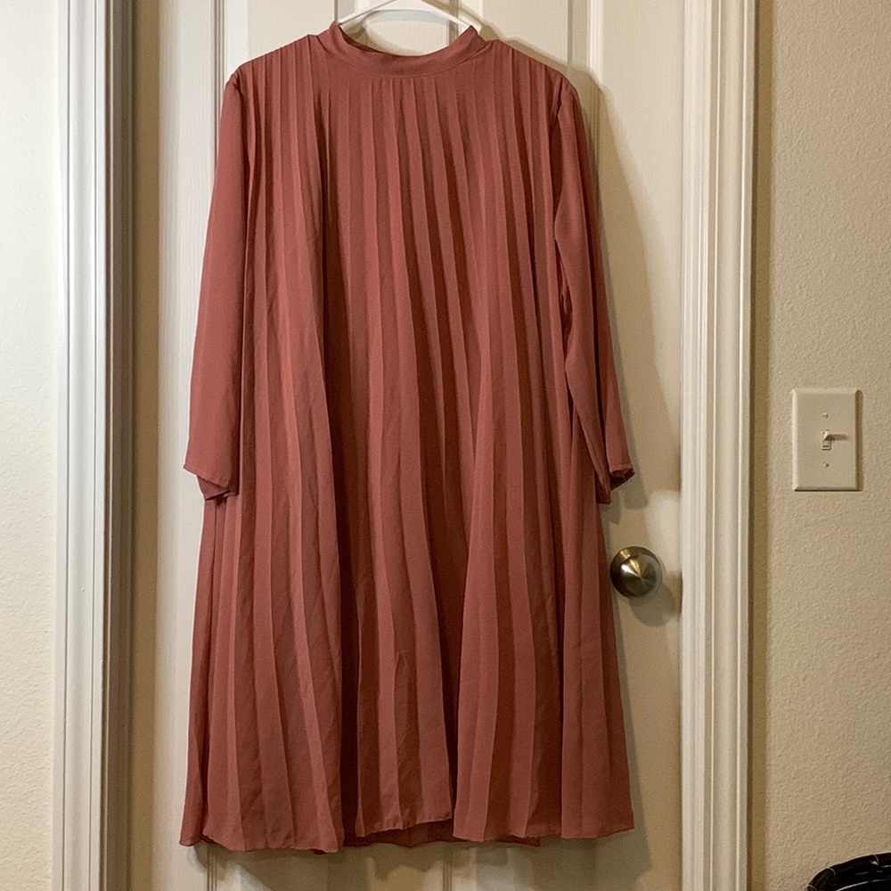Blush ASOS Midi Dress